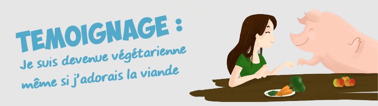 Bannière Témoignage : les images de l'abattoir d'Alès m'ont rendue végétarienne