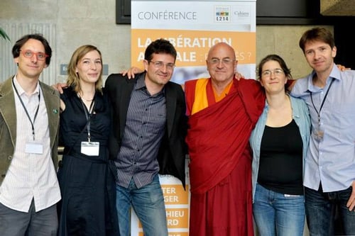 Matthieu Ricard à la conférence du 30 mai