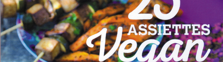 Bannière 25 assiettes vegan