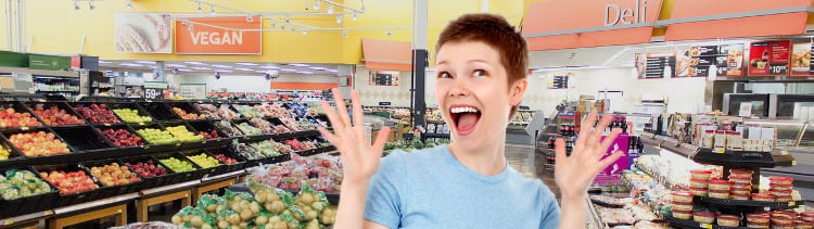 Bannière 7  alternatives vegan hyper pratiques vendues en supermarchés