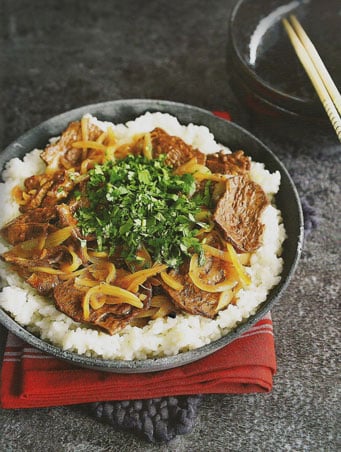 Sauté aux oignons vegan