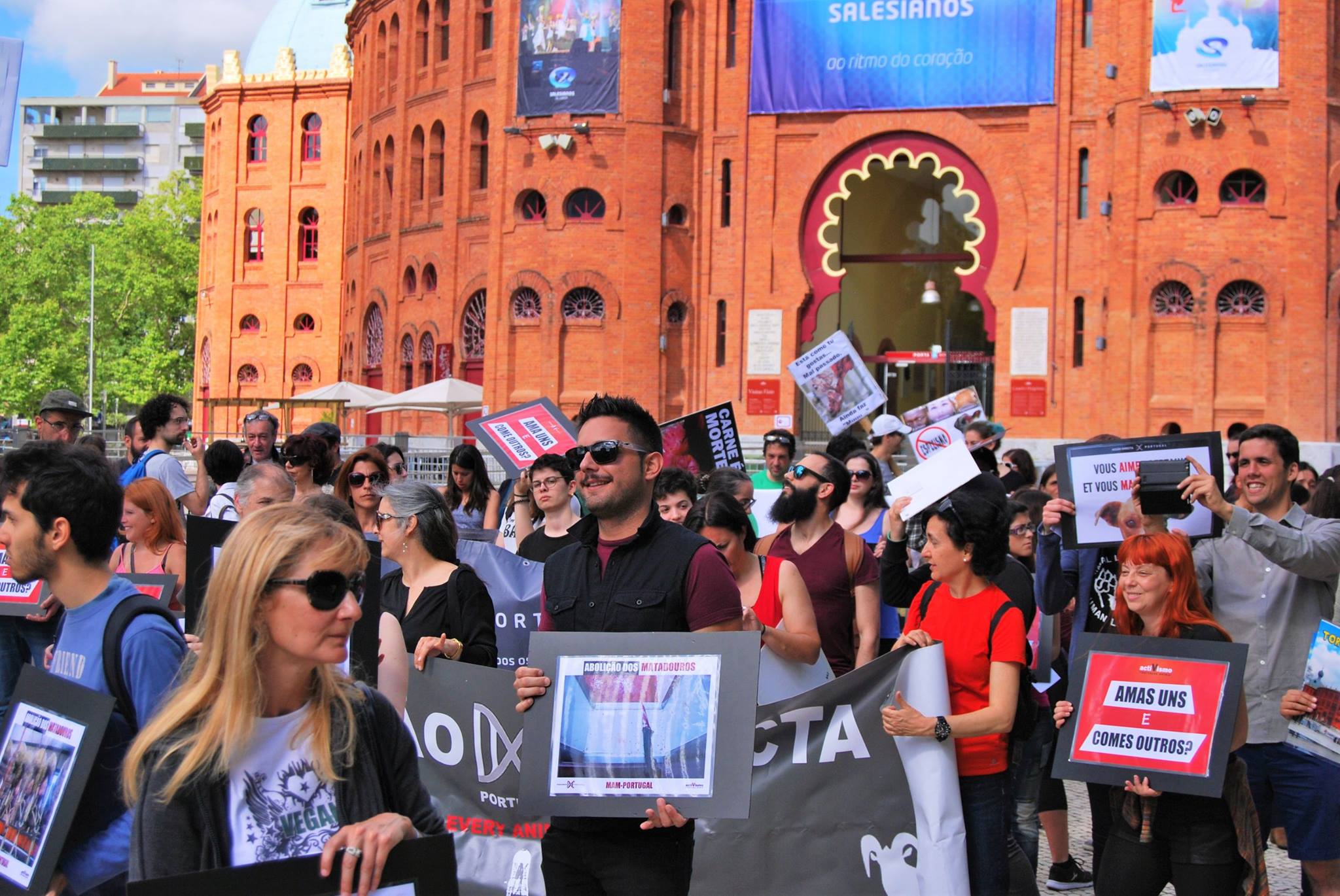 Photo de la Marche pour la fermeture des abattoirs 2016 à Lisbonne